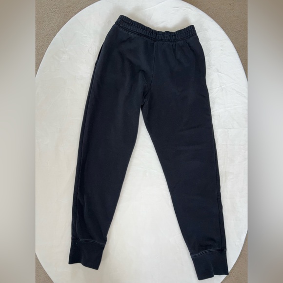 Nike Black & Gold Swoosh Jogger Sweatpants & Crewneck Sweatshirt Set | Size XL - Picture 7 of 10